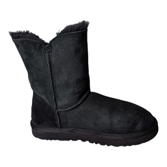 UGG Bailey Bow II Winter Boot 'Black' Size 7 - Picture 7 of 9